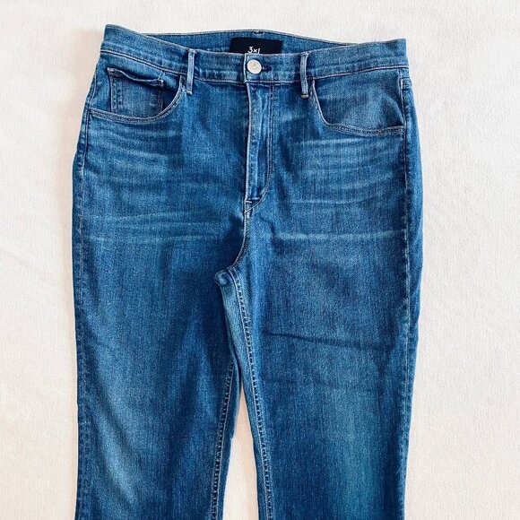 3X1 NYC jeans Women's 31 high Made Here high waisted staight leg selvedge - Picture 2 of 10